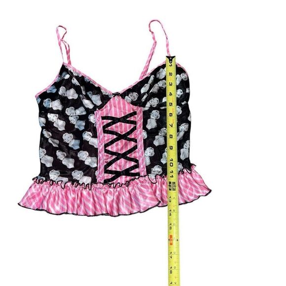 SHIRLEY OF HOLLYWOOD Marilyn Monroe Satin Corset Top Size M - Picture 6 of 7